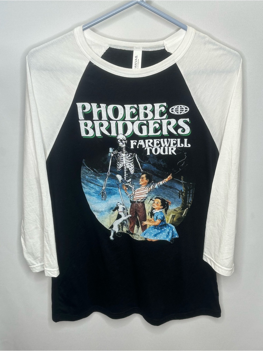 Rare 2018 Phoebe Bridgers Farewell Tour Baseball Tee – Size M